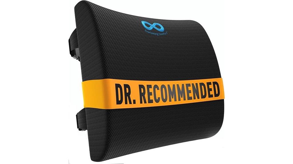 comfortable office chair lumbar support