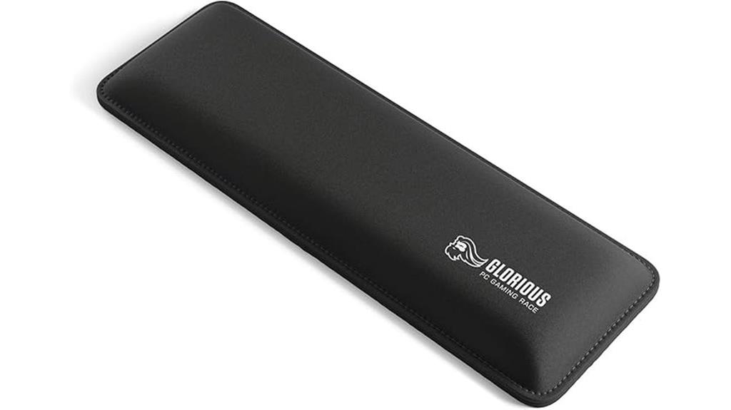 compact black wrist pad