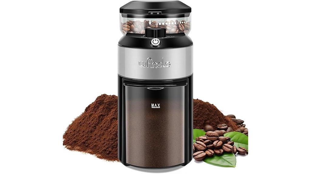 compact coffee burr grinder