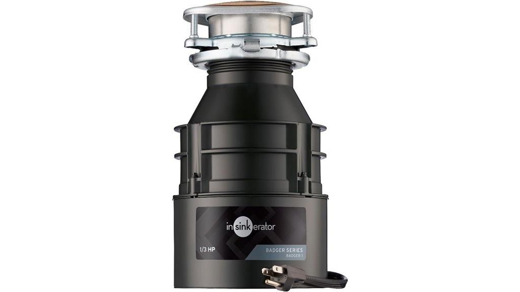 compact household garbage disposal