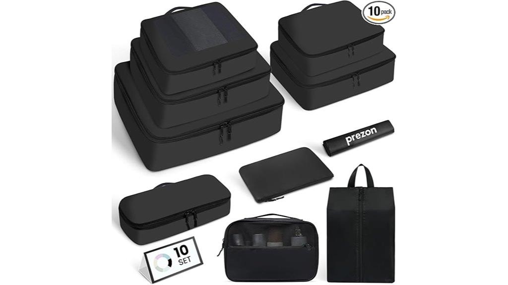 compact luggage packing organization system