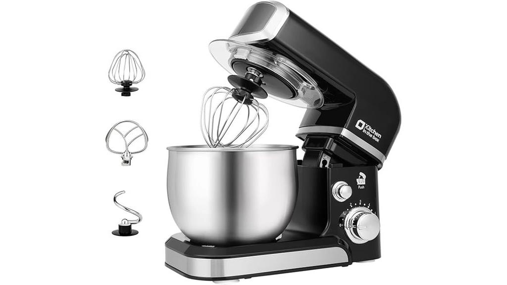 compact multi speed kitchen stand mixer