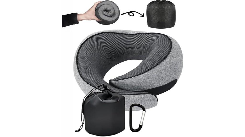 compact neck support travel pillows