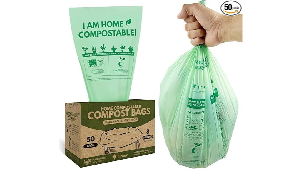 compostable countertop bin trash bags
