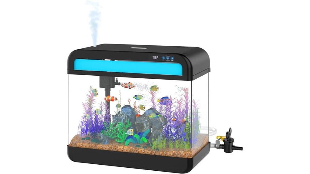 comprehensive aquarium with music humidifier