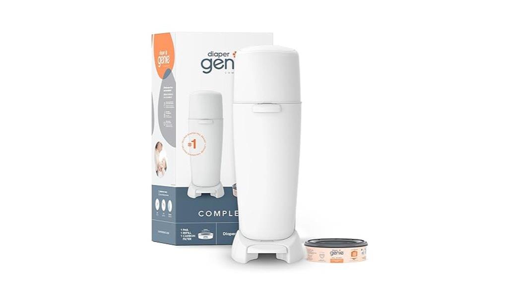 comprehensive diaper odor containment system