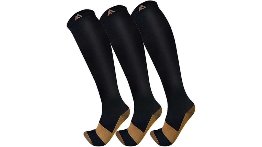 copper compression socks in bulk