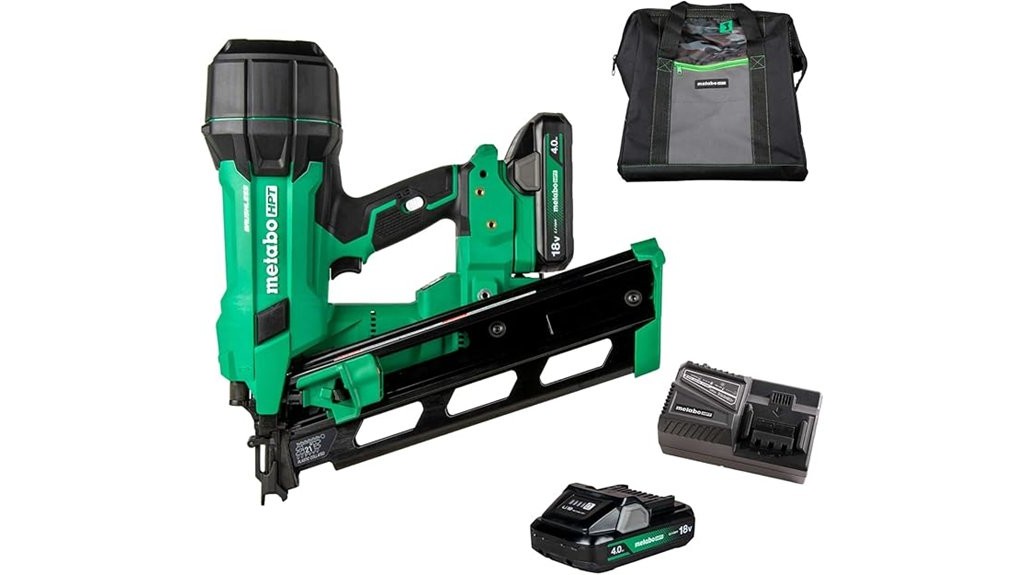 cordless 18v framing nailer kit