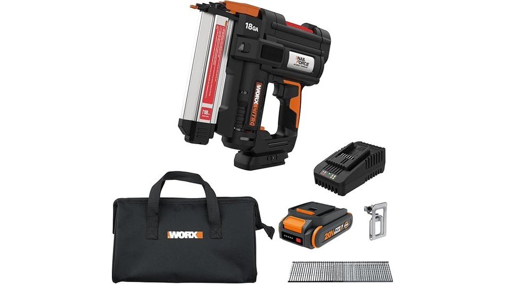 cordless brad nailer 20v power