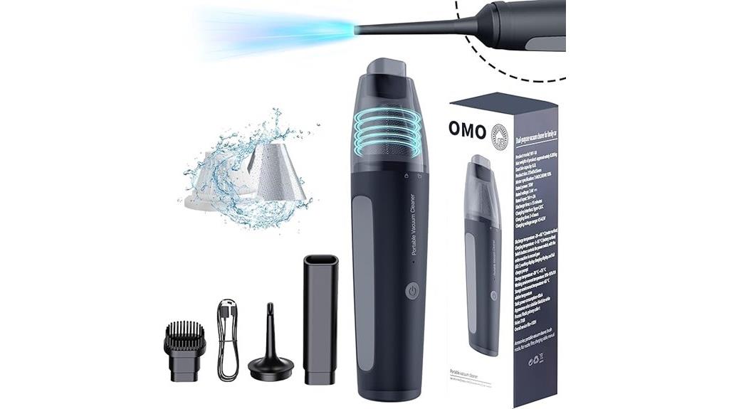 cordless car vacuum device