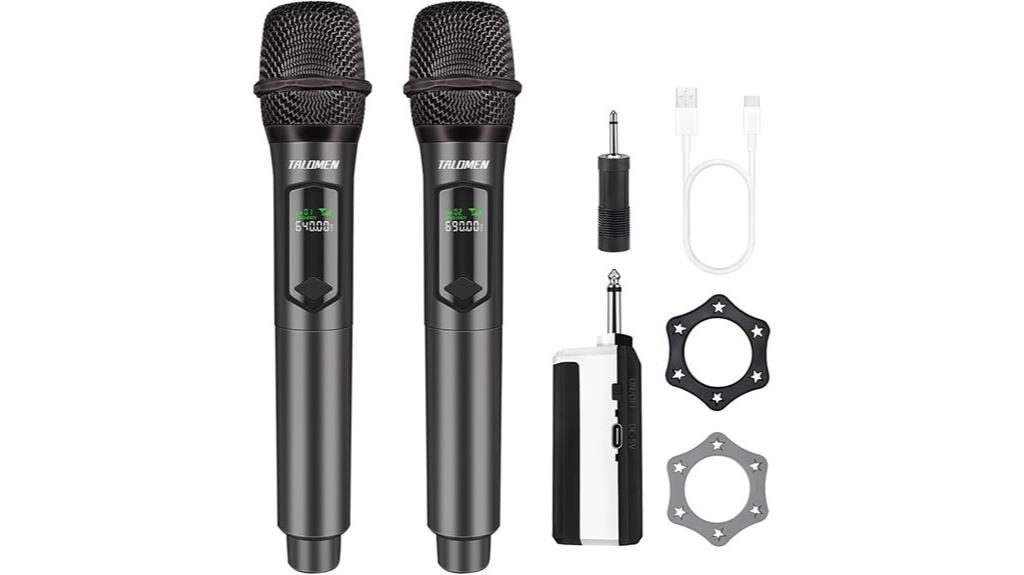 cordless handheld dynamic microphone system