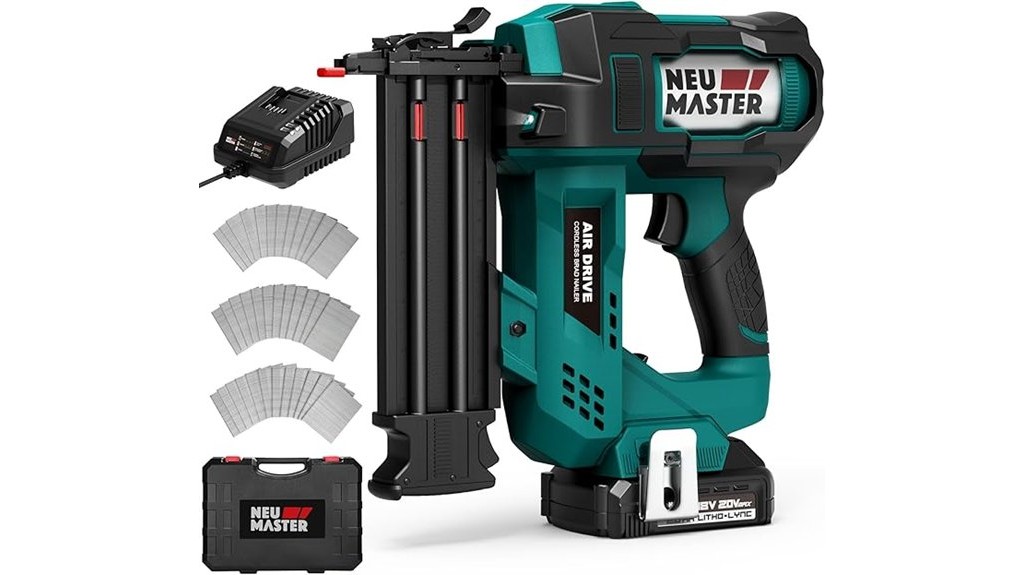 cordless nail gun with nails