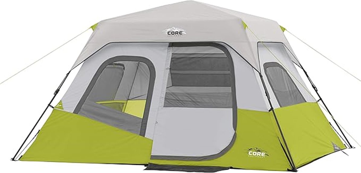 core instant pop up tent