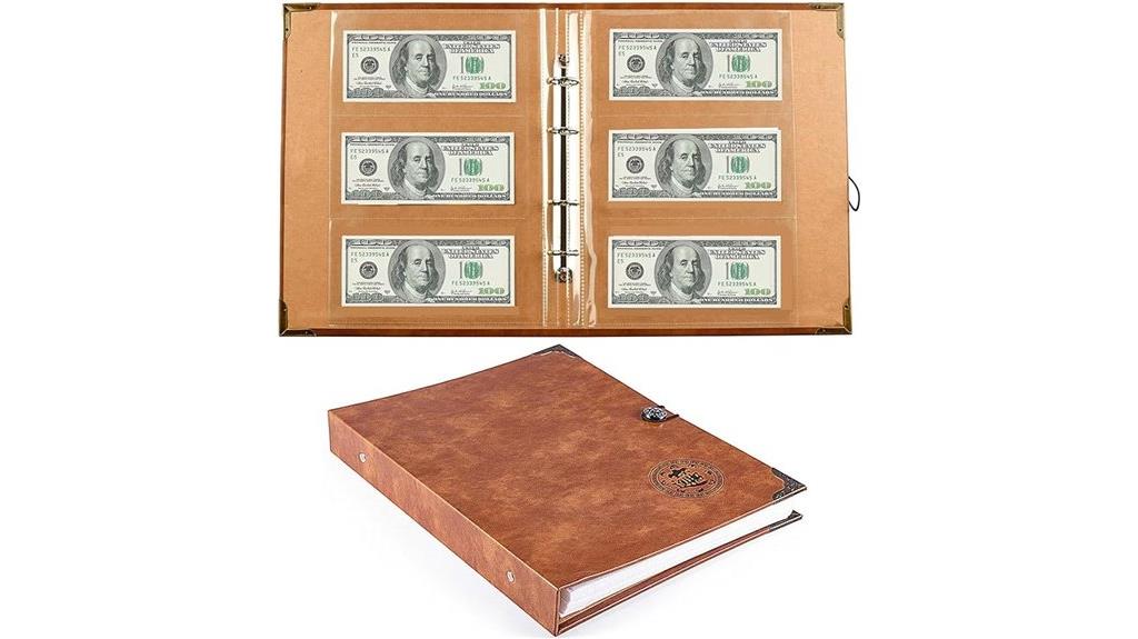 currency collection album
