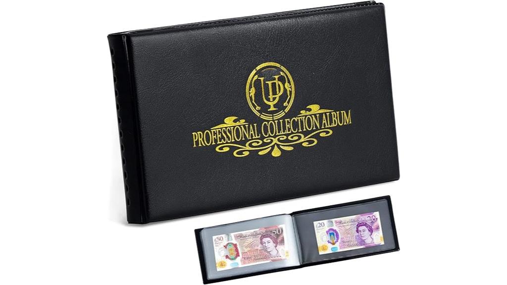 currency collection album