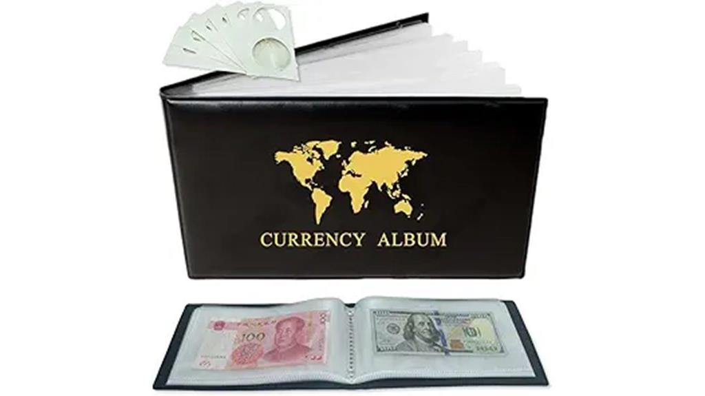 currency collection album