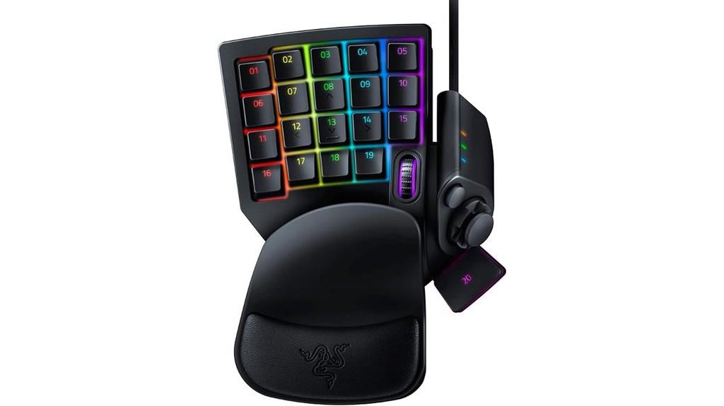 customizable gaming keypad with rgb