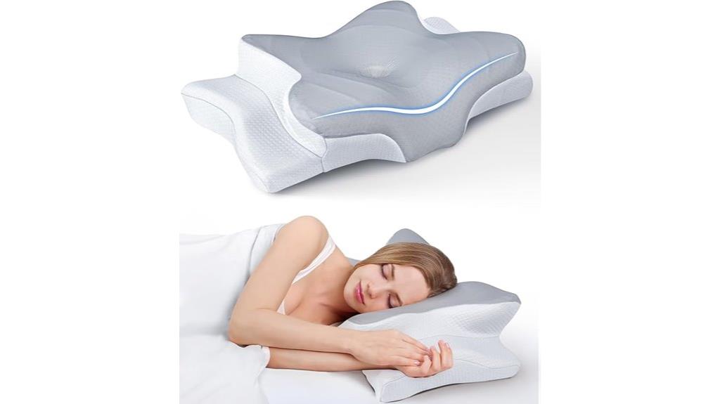 customizable neck support memory pillow