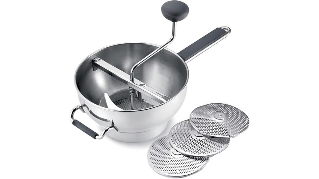 deluxe silver kitchen appliance