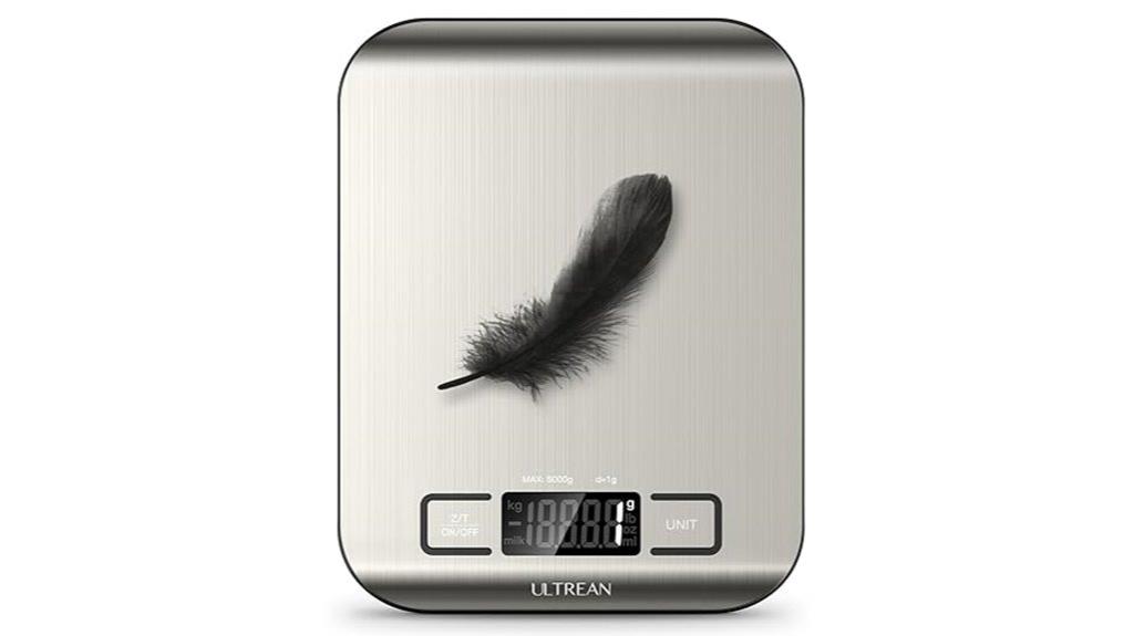 digital baking kitchen scale