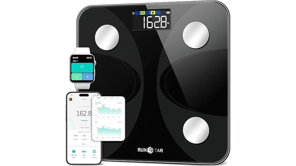 digital smart bathroom scale