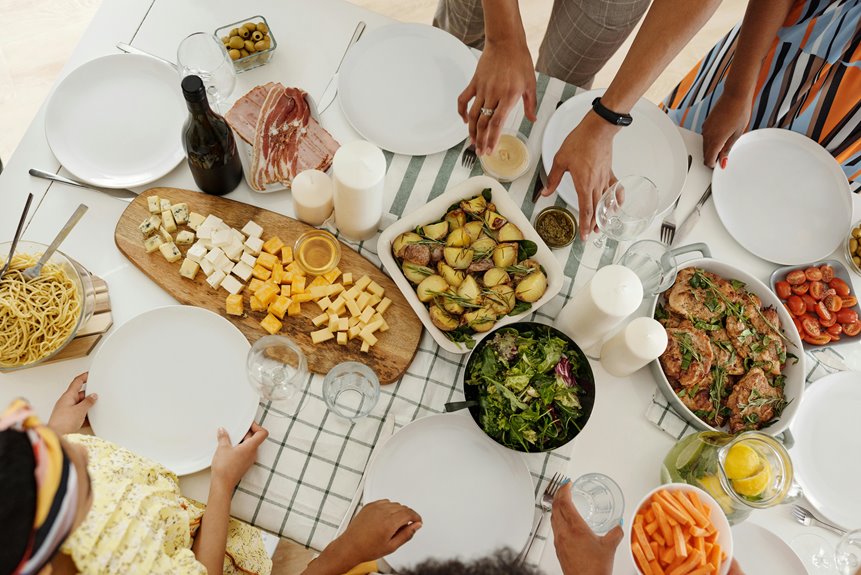 dinner party serving set upgrade