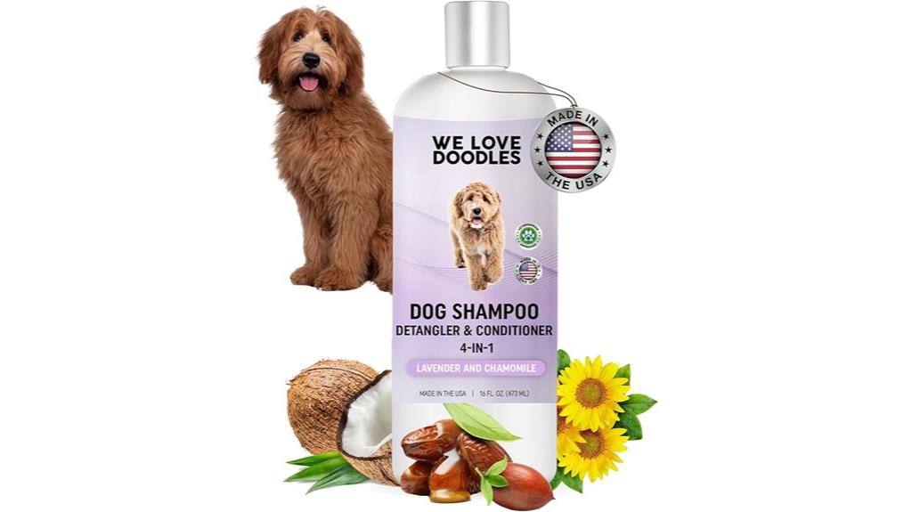 doodle friendly multi purpose dog shampoo