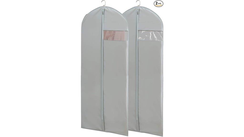 dress storage garment bag set