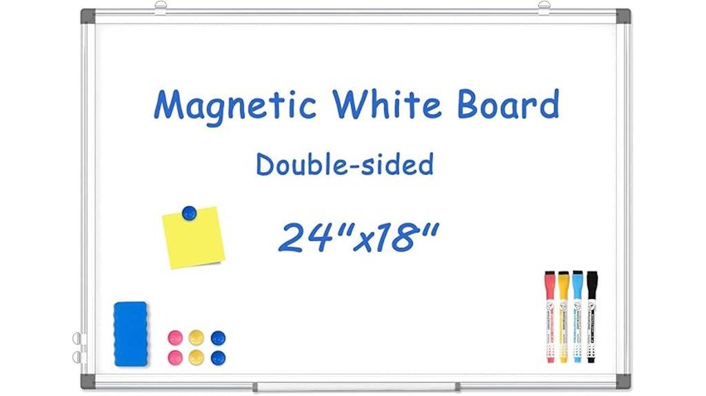 dry erase double sided white board