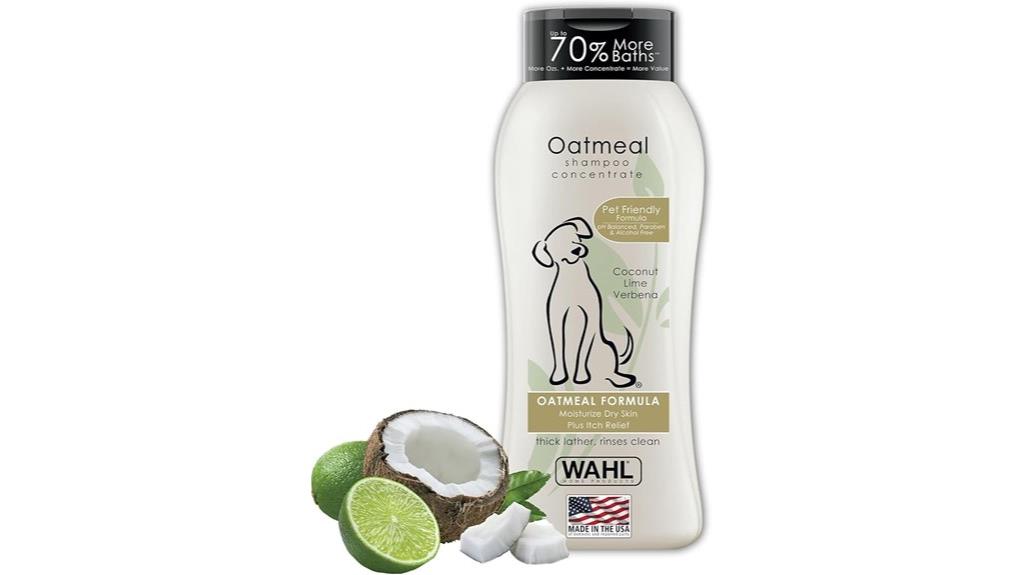 dry skin itch relief pet shampoo