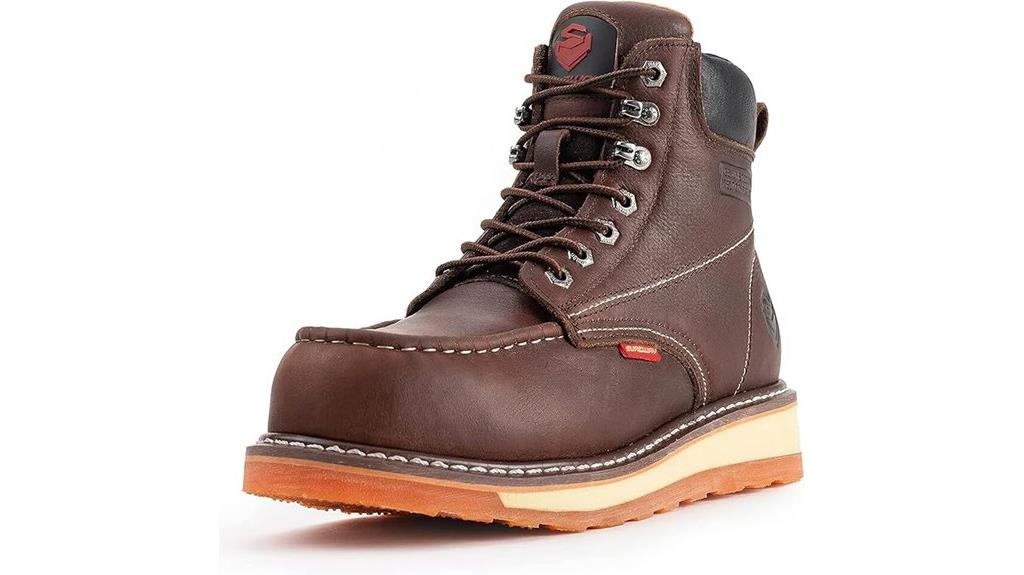 durable composite toe work boots