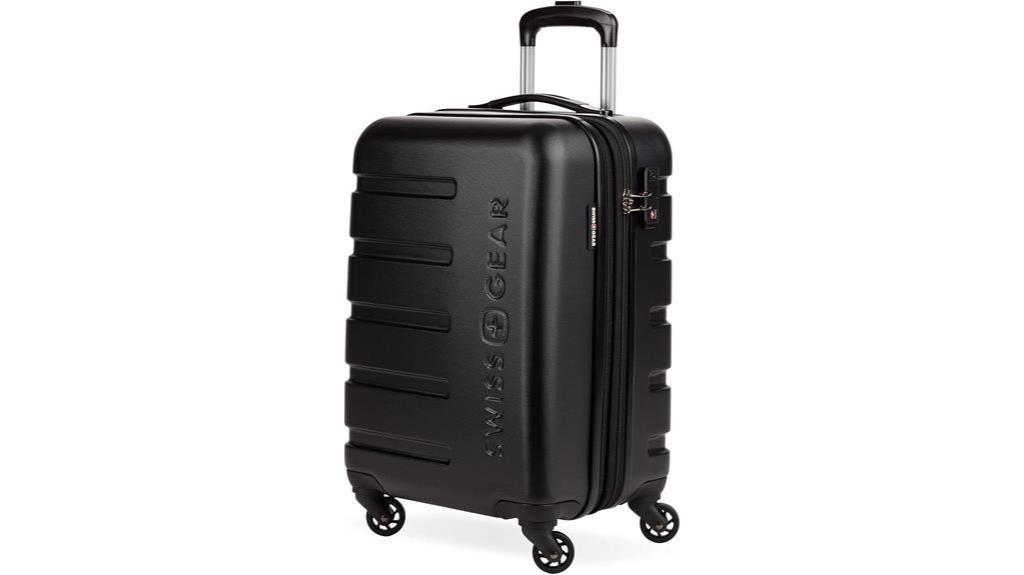 durable expandable hardside carry on luggage