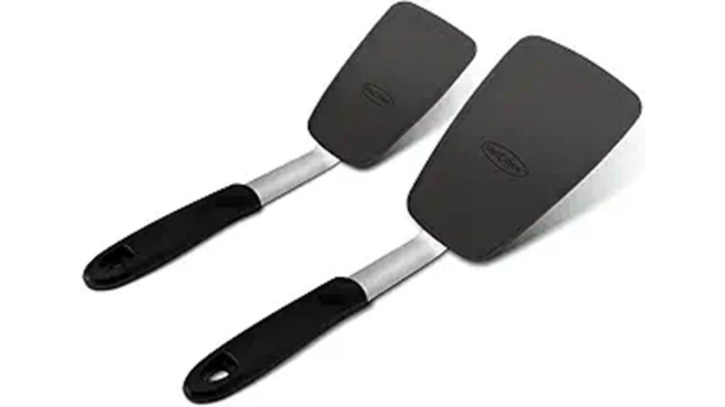 durable silicone cooking spatulas