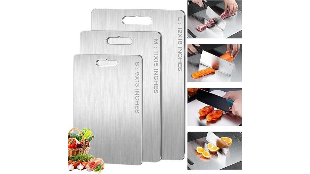 durable titanium cutting boards
