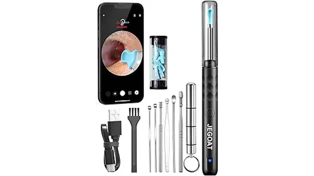 ear wax removal endoscopic camera