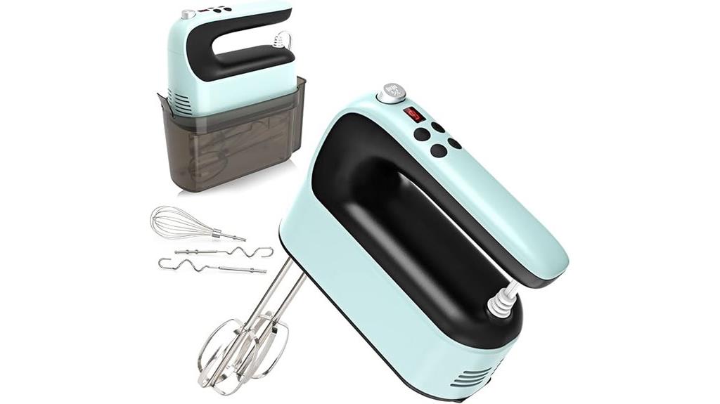 electric hand mixer with digital control