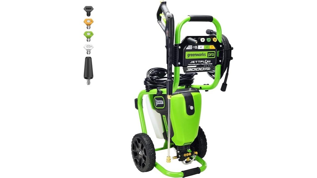 electric pressure washer with certification