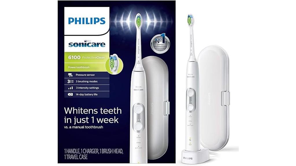 electric rechargeable toothbrush with protection
