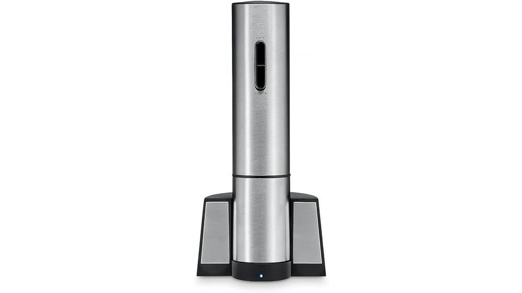 electric wine opener stainless steel