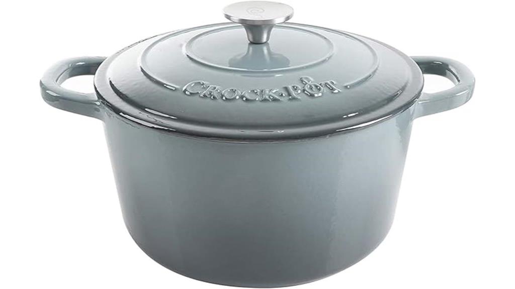 enameled cast iron dutch oven