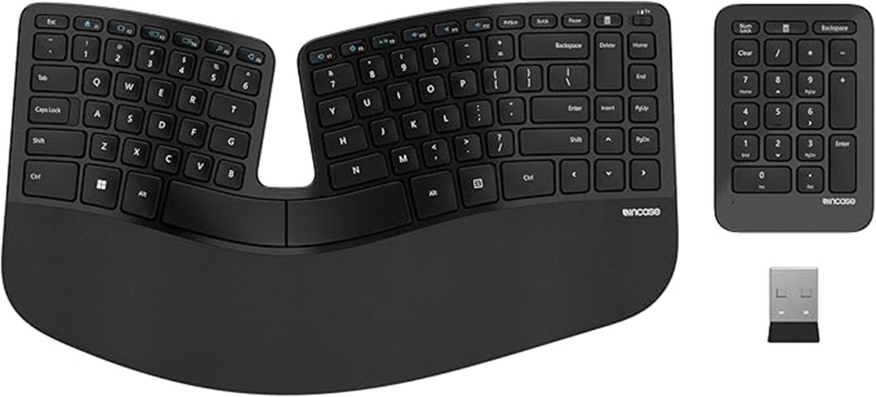 ergonomic keyboard for sculpting ease