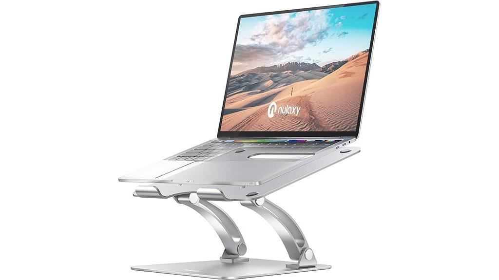 ergonomic laptop desk stand