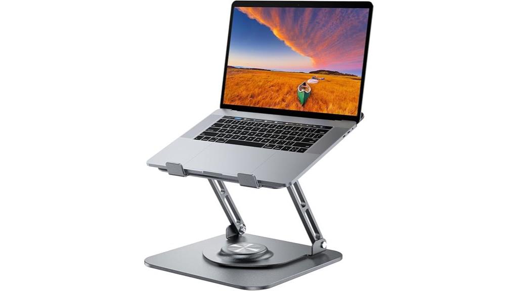 ergonomic laptop desk stand
