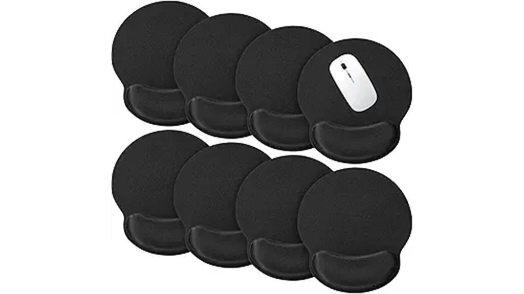 ergonomic mouse pad with wrist rest
