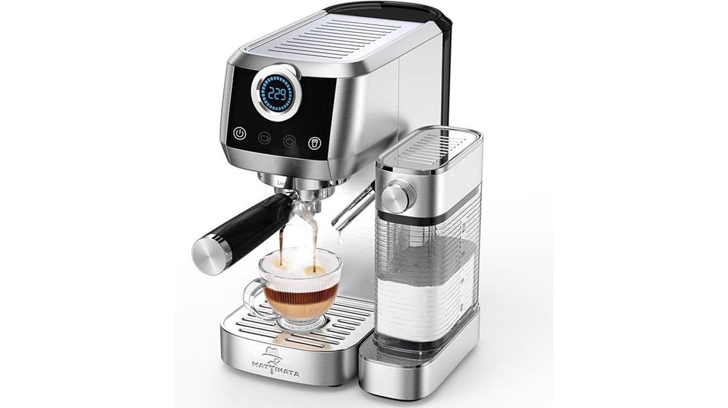 espresso machine touchscreen auto