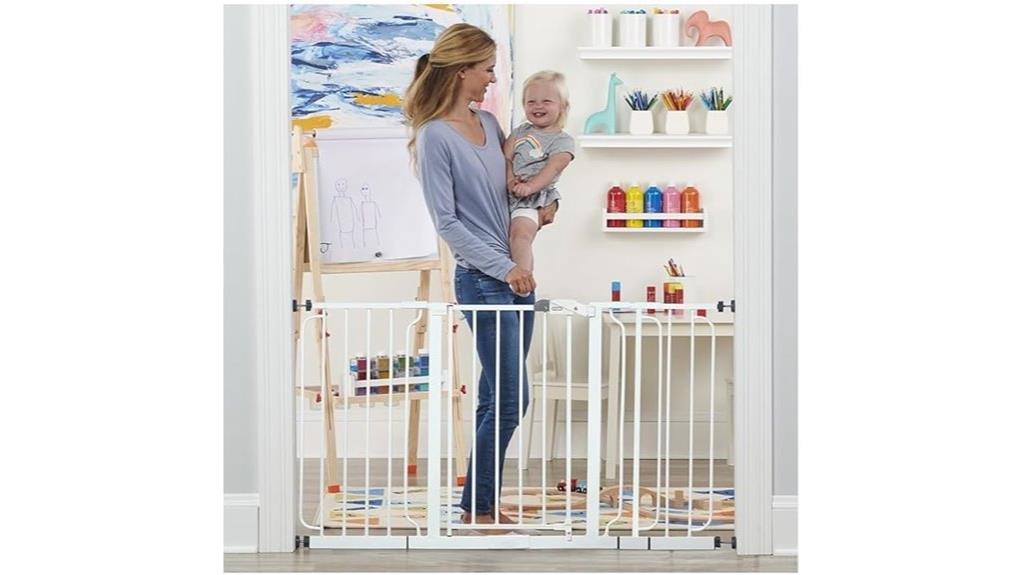 extra wide baby gate with extensions