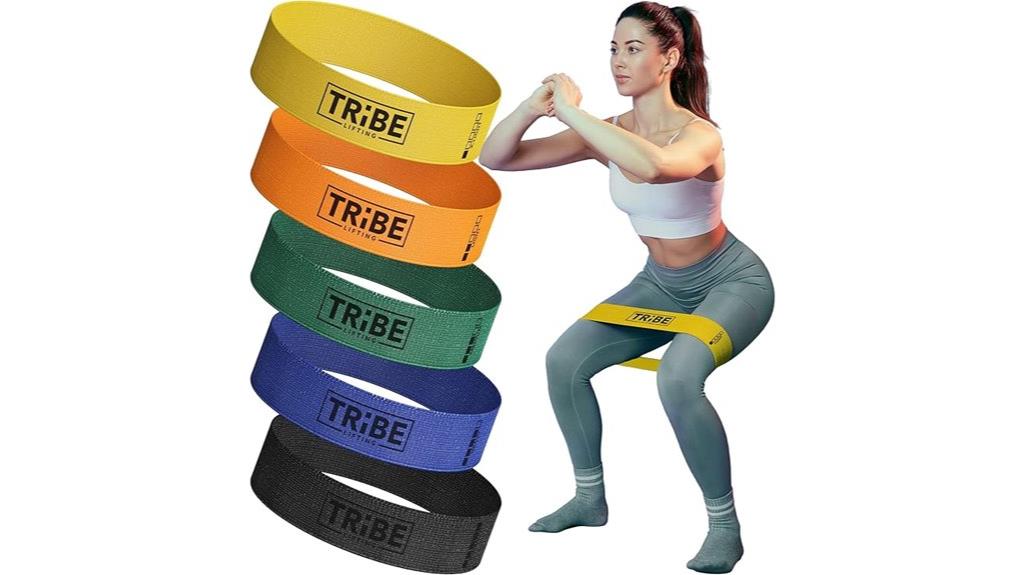 fabric resistance workout exercise bands