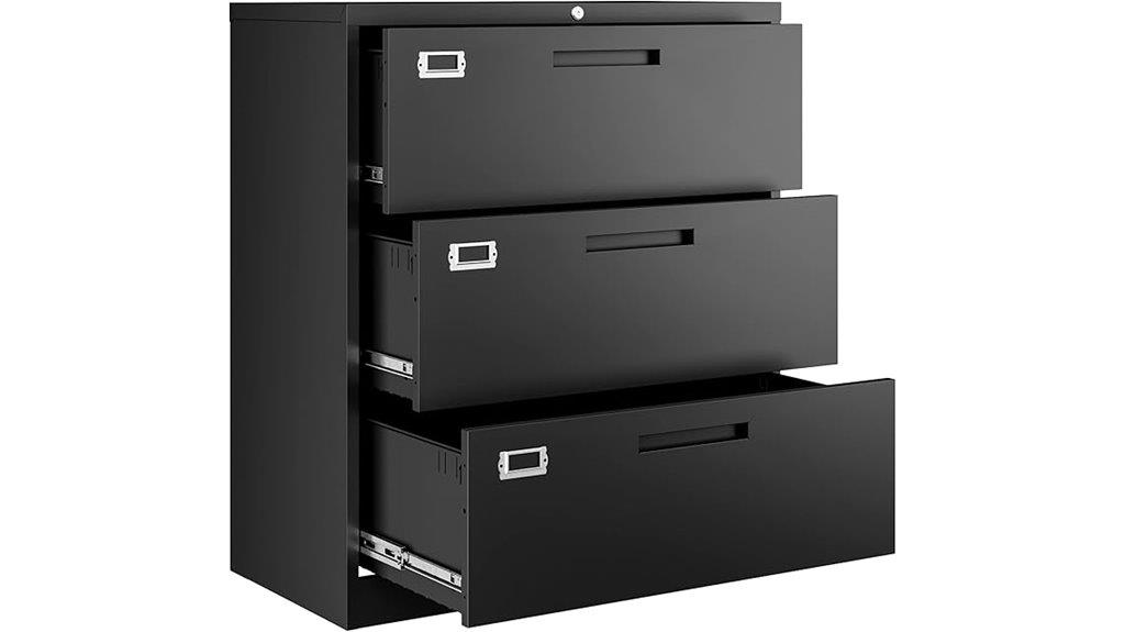file cabinets with three drawers