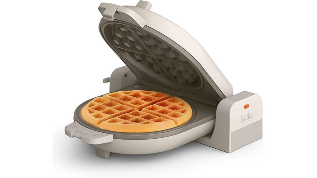flip n store waffle maker by bella