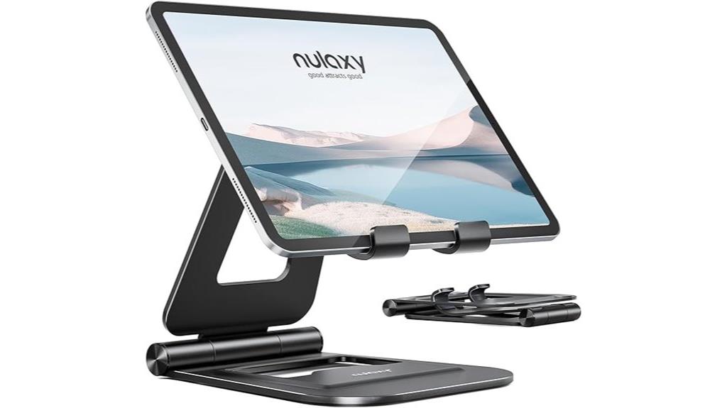 foldable aluminum ipad stand